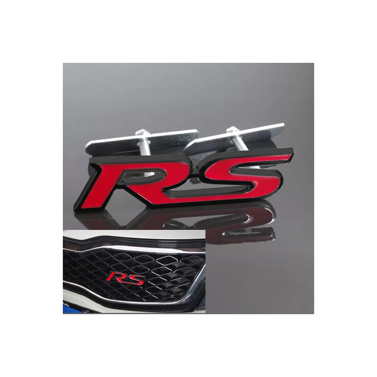 EMBLEME POUR CALANDRE HONDA RS | WRC Rally Mega.Store