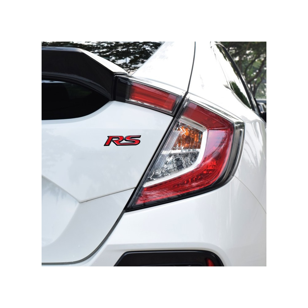 EMBLEME LOGO AUTOCOLLANT RS POUR HONDA | WRC Rally Mega.Store