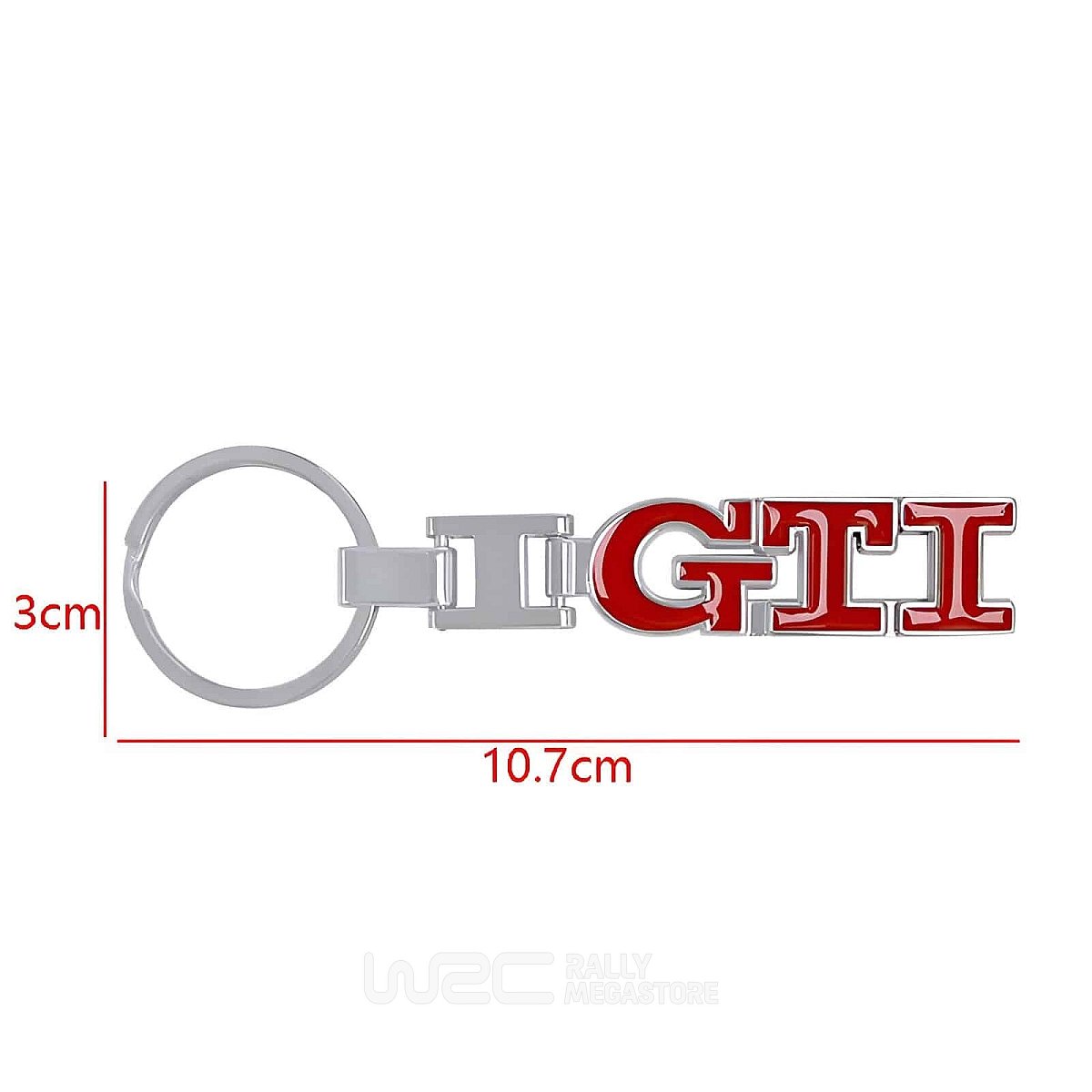 PORTE CLES GTI POUR VOLKSWAGEN ROUGE | WRC Rally Mega.Store