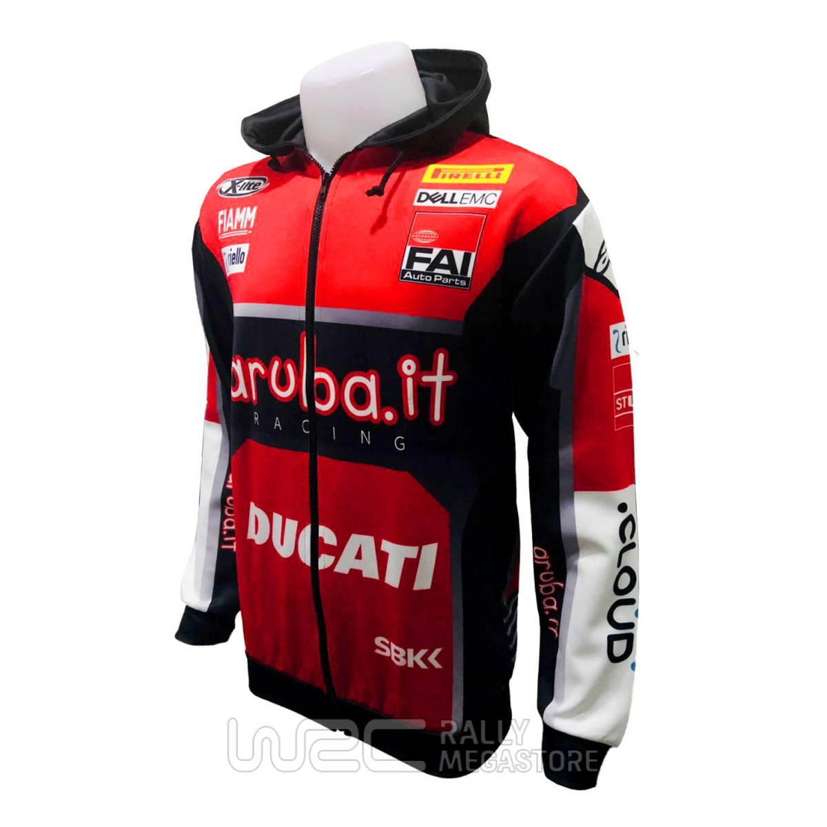 HOODIE DUCATI CORSE ARUBA.IT RACING WSBK | WRC Rally Mega.Store