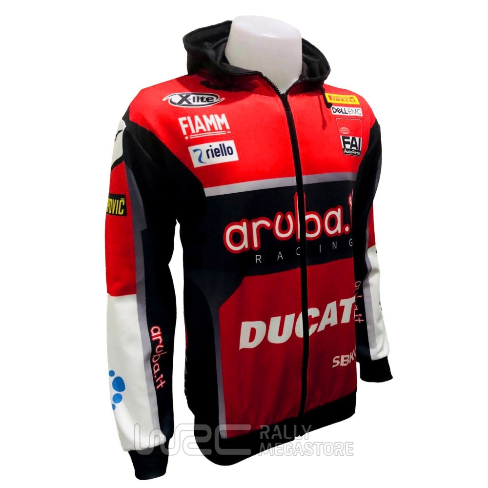 HOODIE DUCATI CORSE ARUBA.IT RACING WSBK | WRC Rally Mega.Store
