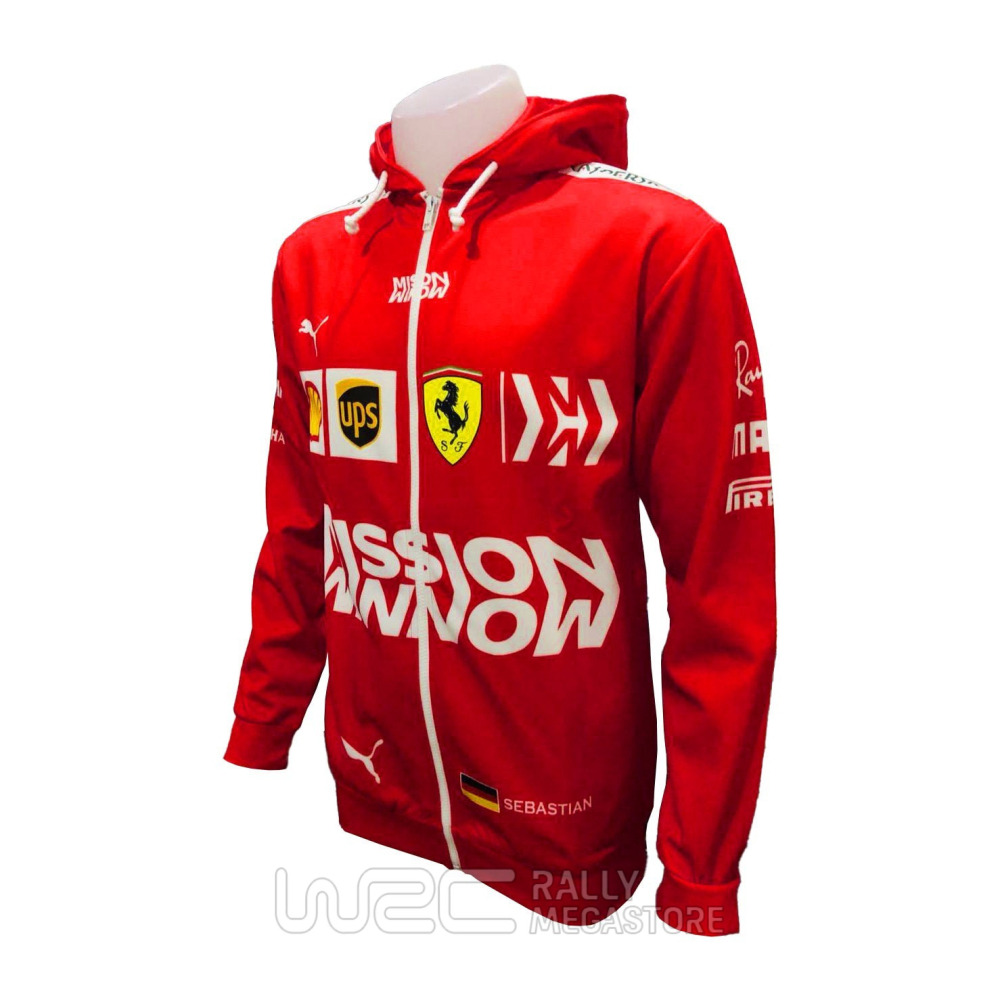 HOODIE FERRARI MISSION WINNOW F1 | WRC Rally Mega.Store