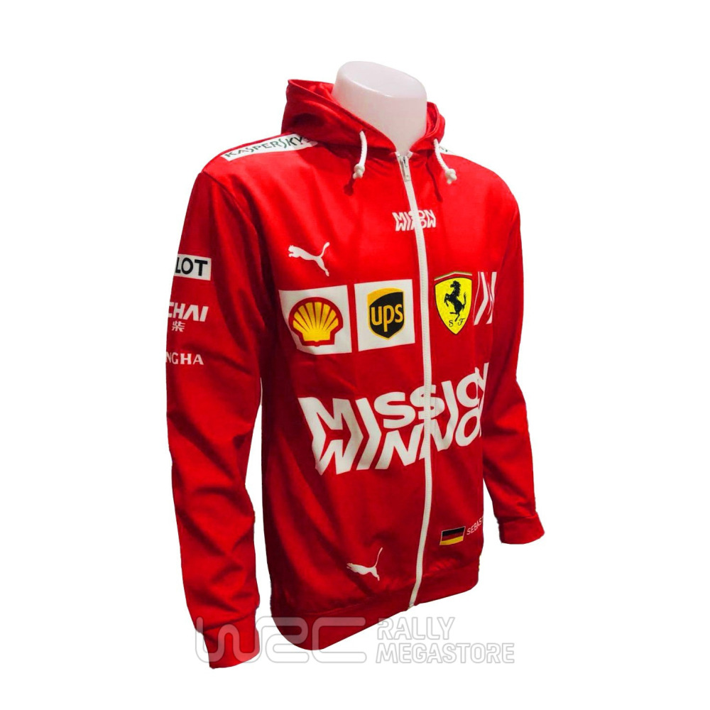 HOODIE FERRARI MISSION WINNOW F1 | WRC Rally Mega.Store