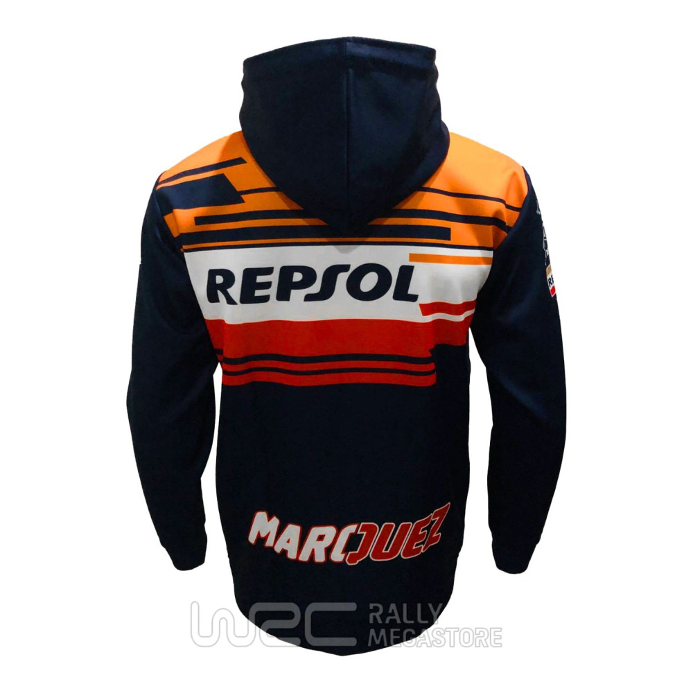 HOODIE REPSOL HONDA TEAM MOTO GP MARC MARQUEZ 93 | WRC Rally Mega.Store