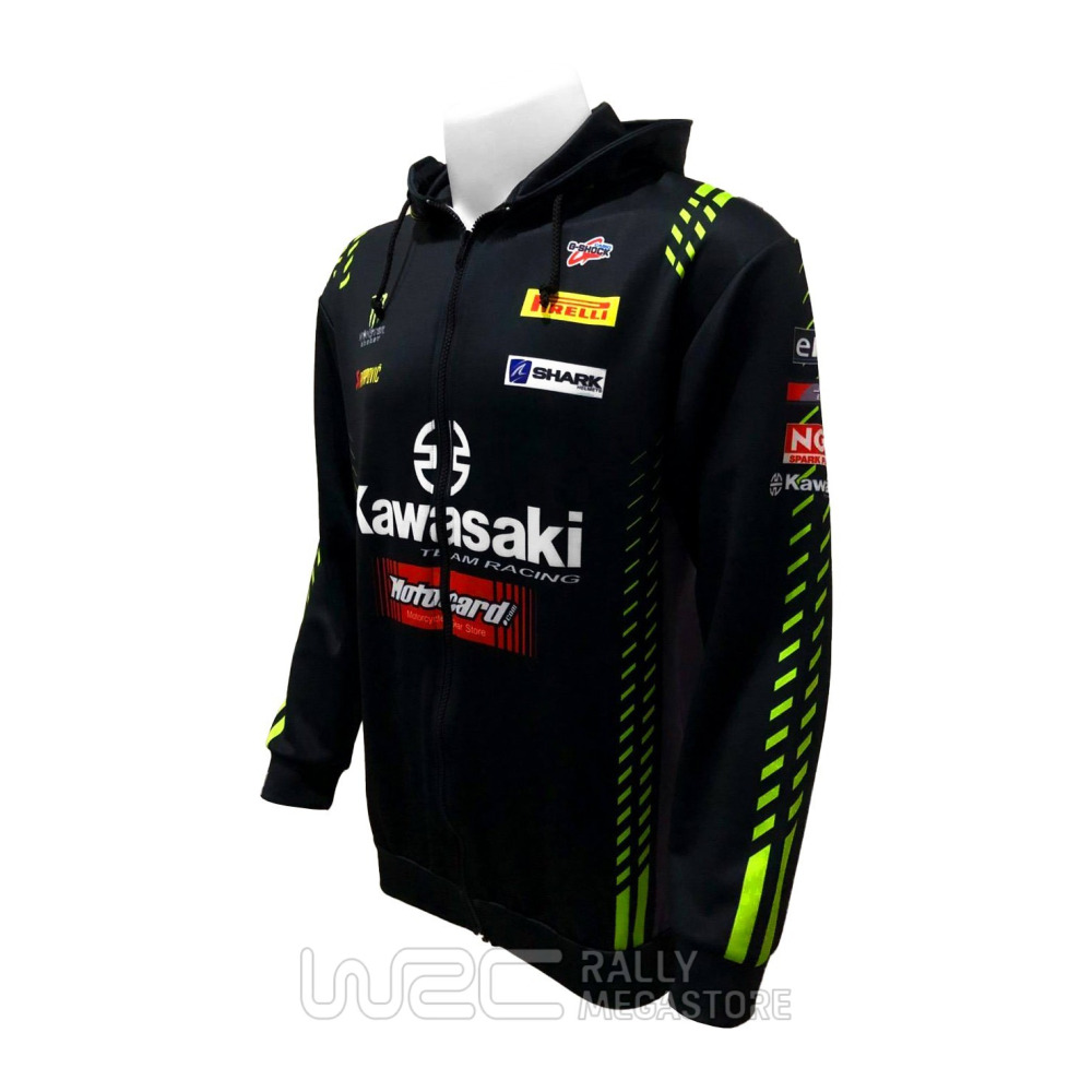 HOODIE KAWASAKI RACING TEAM WSBK | WRC Rally Mega.Store