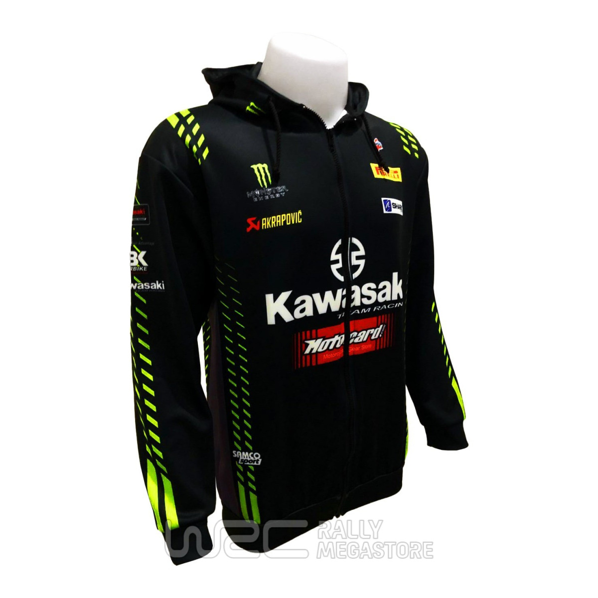 HOODIE KAWASAKI RACING TEAM WSBK | WRC Rally Mega.Store