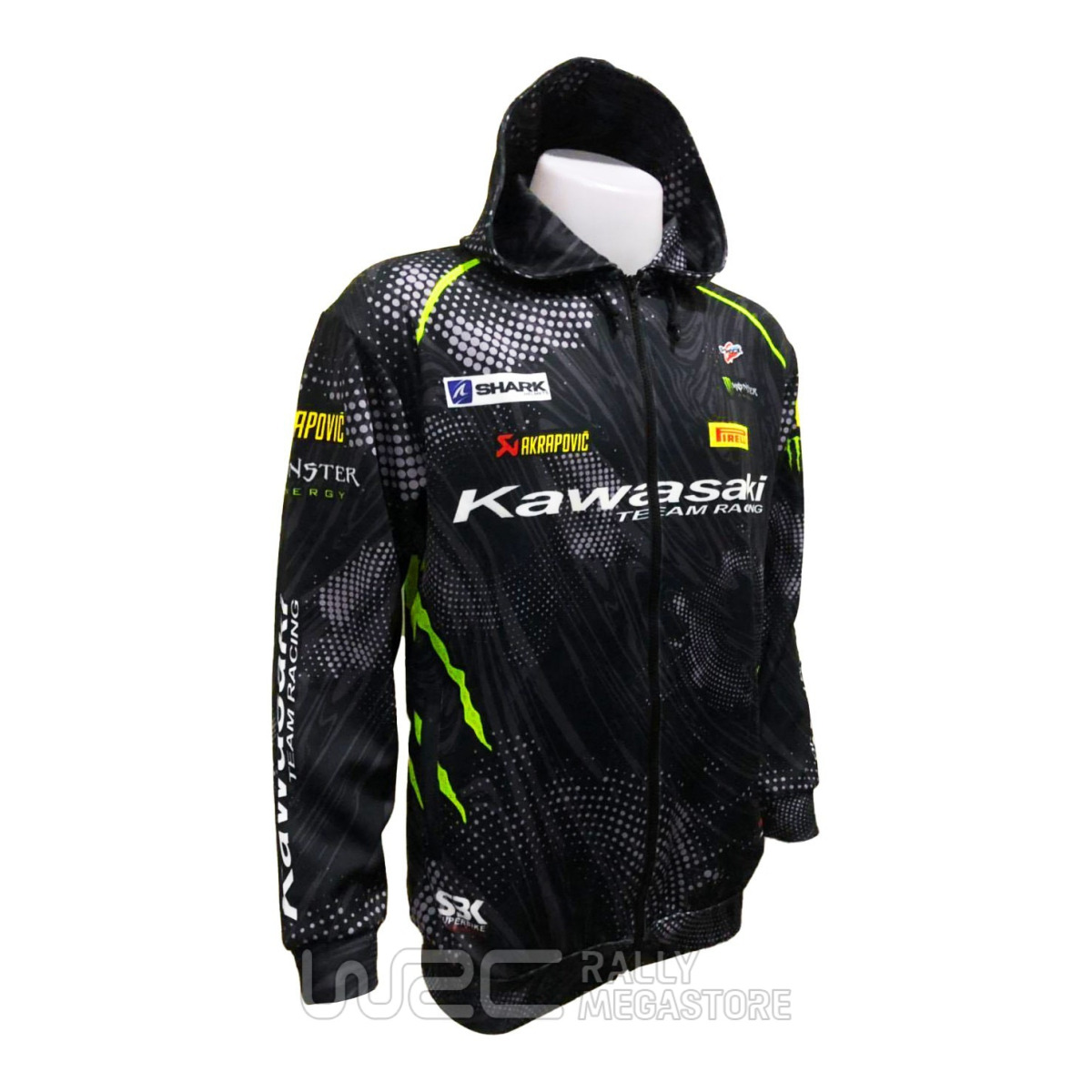 HOODIE KAWASAKI RACING TEAM WSBK | WRC Rally Mega.Store