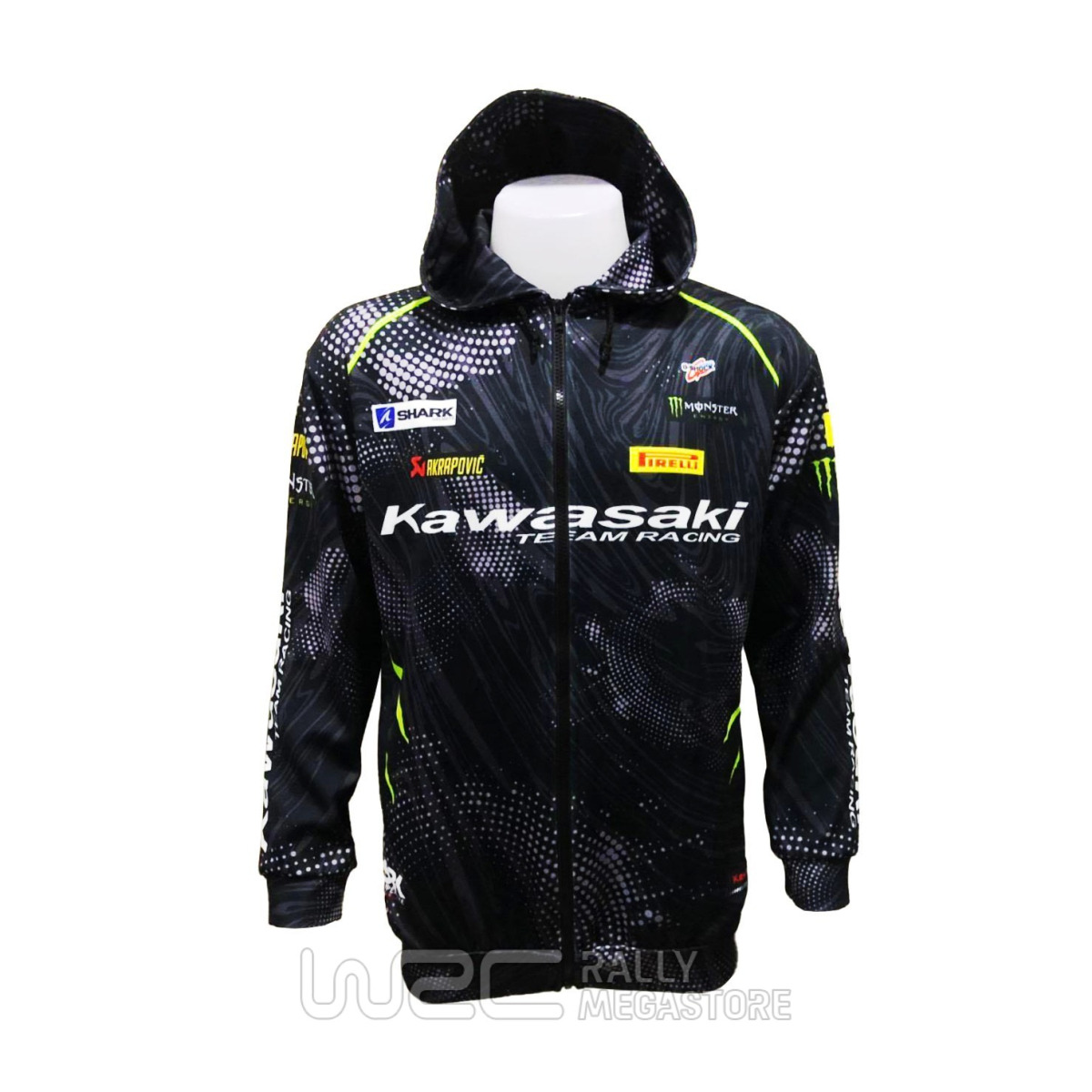 HOODIE KAWASAKI RACING TEAM WSBK | WRC Rally Mega.Store