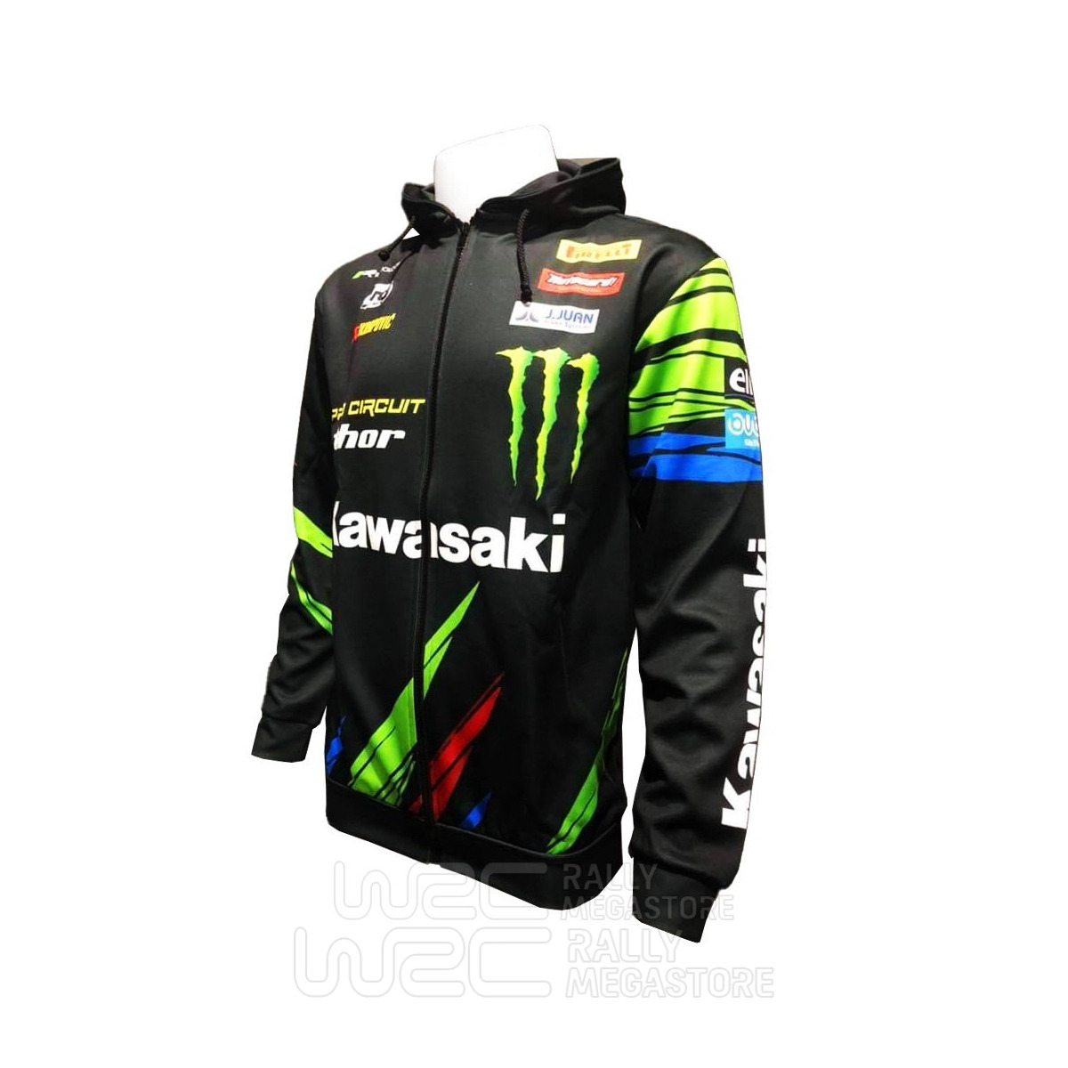 HOODIE KAWASAKI RACING TEAM WSBK | WRC Rally Mega.Store