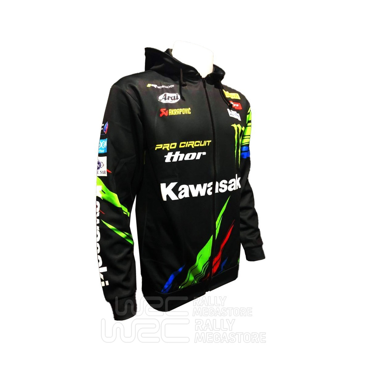 HOODIE KAWASAKI RACING TEAM WSBK | WRC Rally Mega.Store