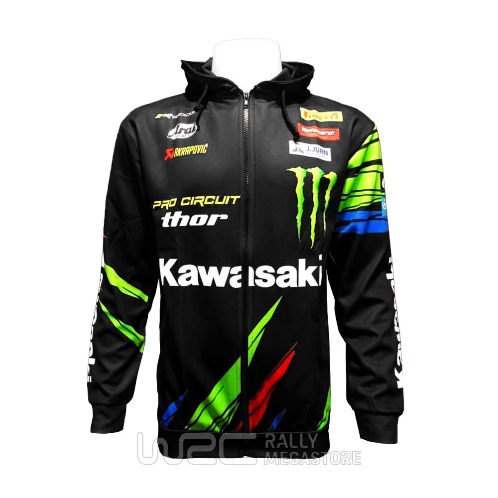 HOODIE KAWASAKI RACING TEAM WSBK | WRC Rally Mega.Store