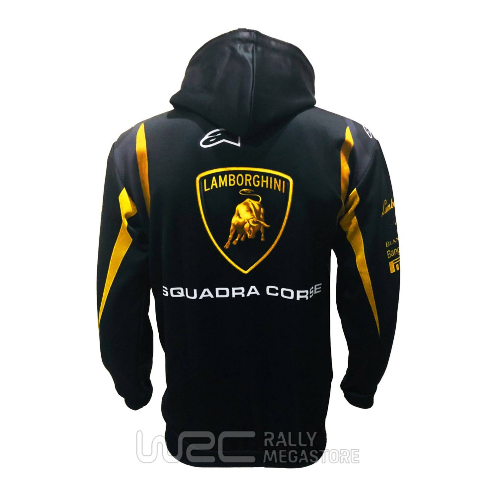 HOODIE LAMBORGHINI SQUADRA CORSE | WRC Rally Mega.Store