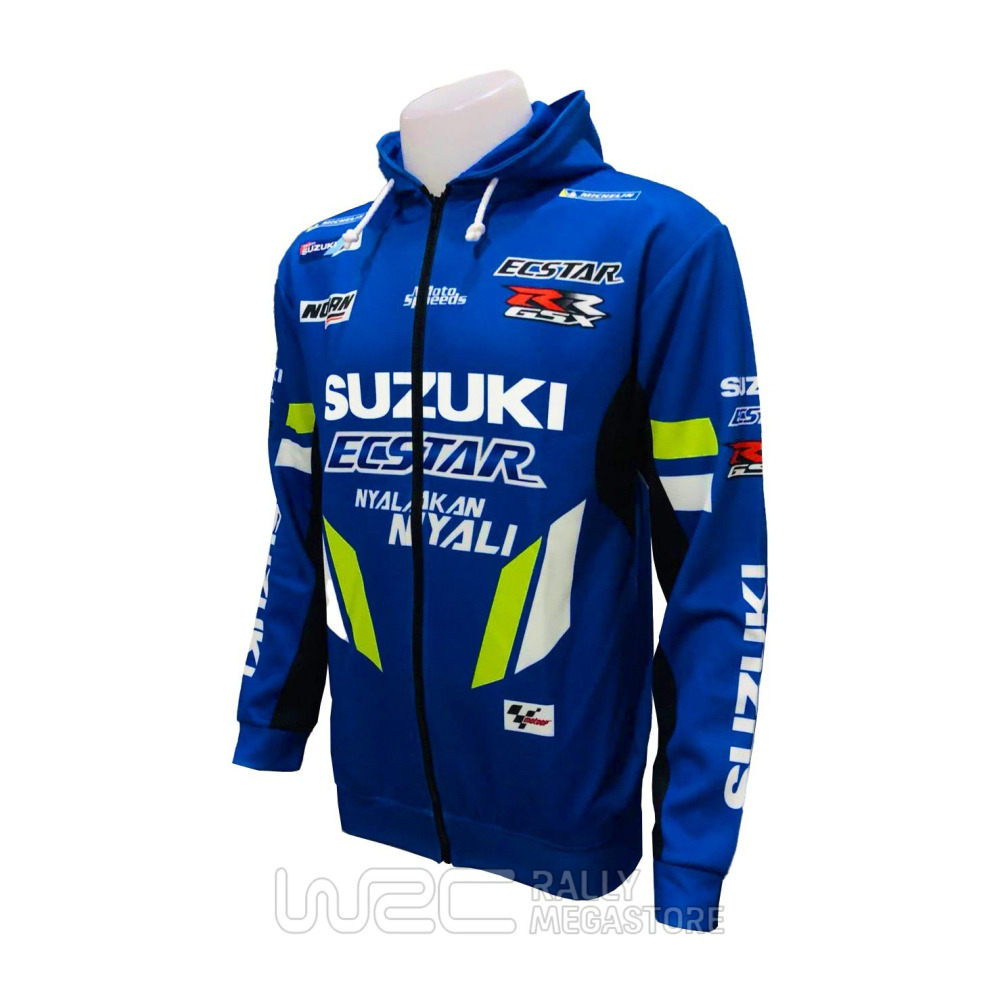 HOODIE TEAM SUZUKI ECSTAR ALEX RINS 42 MOTO GP | WRC Rally Mega.Store
