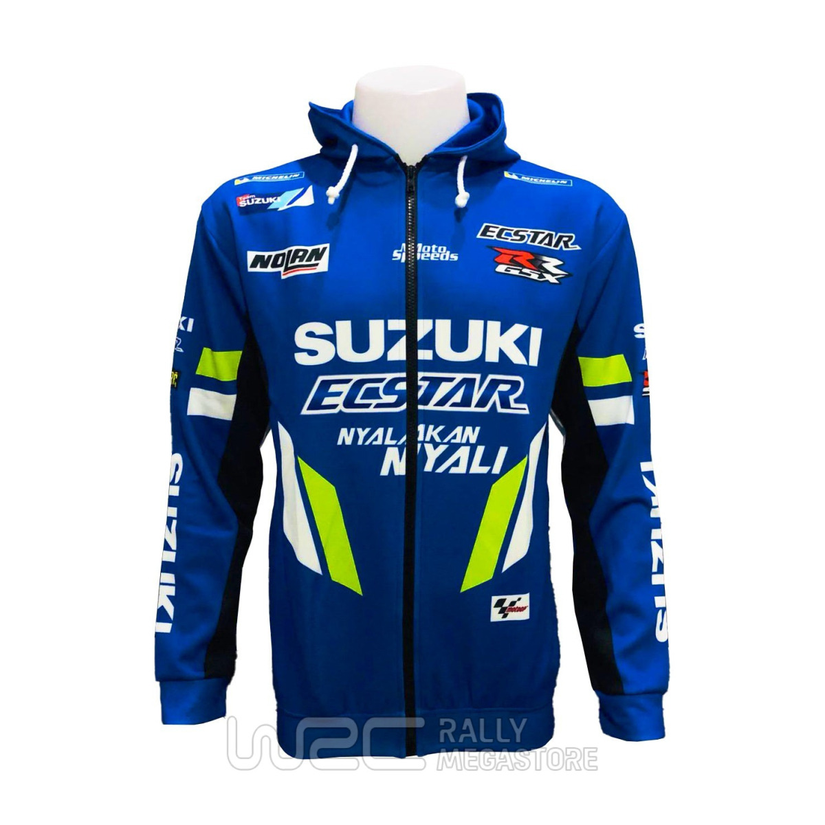 HOODIE TEAM SUZUKI ECSTAR ALEX RINS 42 MOTO GP | WRC Rally Mega.Store