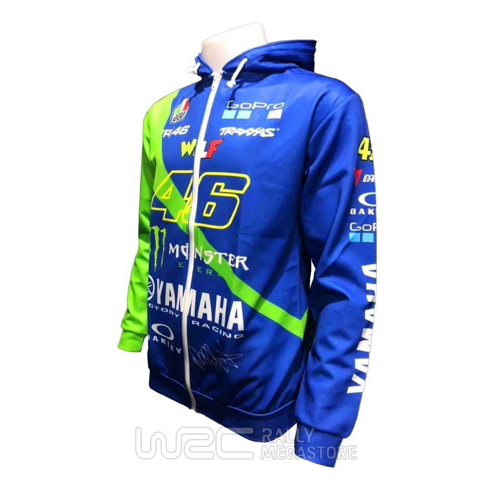 HOODIE VR46 RACING TEAM VALENTINO ROSSI 46 MOTO GP | WRC Rally Mega.Store