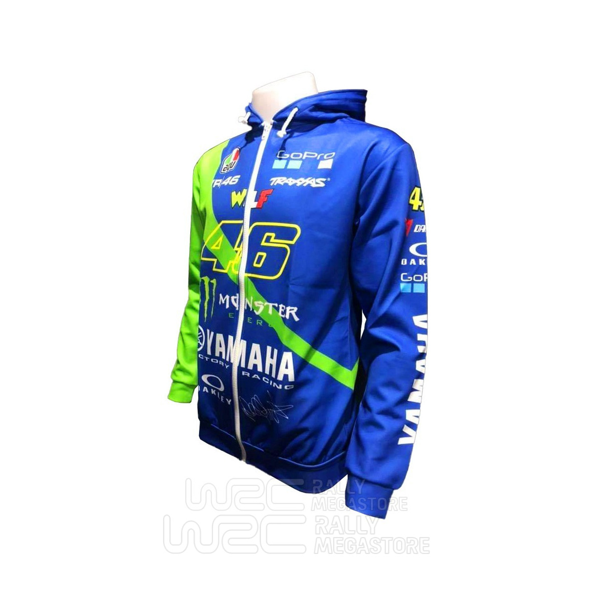 HOODIE VR46 RACING TEAM VALENTINO ROSSI 46 MOTO GP | WRC Rally Mega.Store