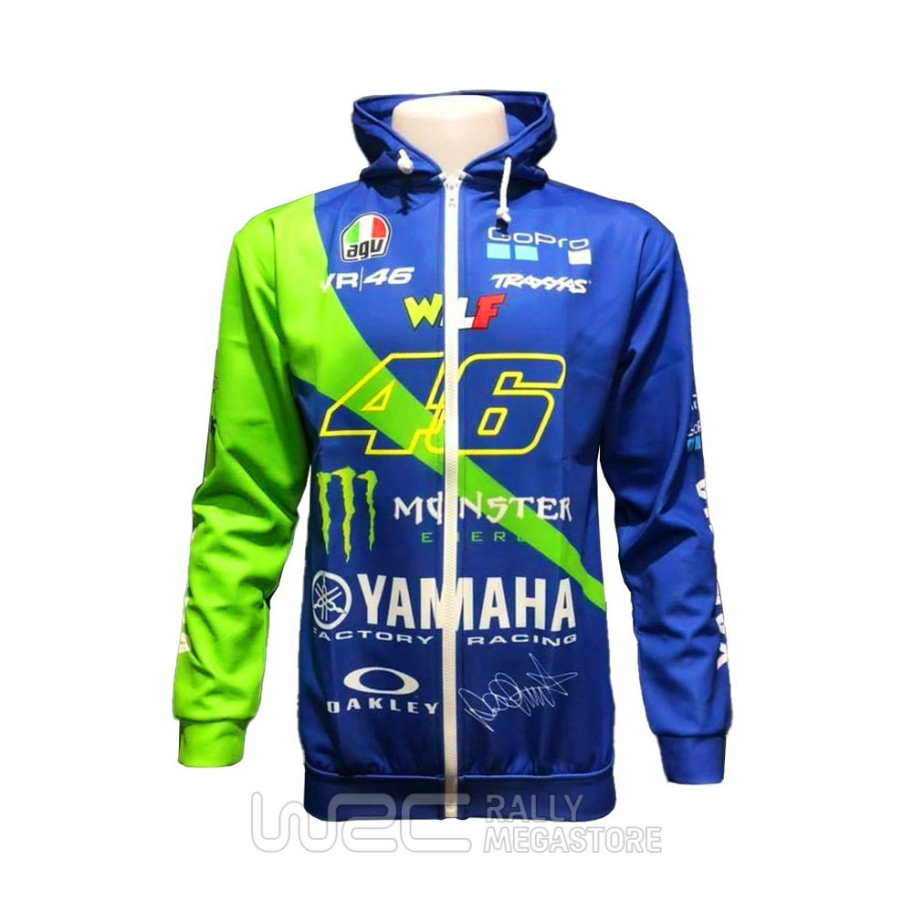 HOODIE VR46 RACING TEAM VALENTINO ROSSI 46 MOTO GP | WRC Rally Mega.Store