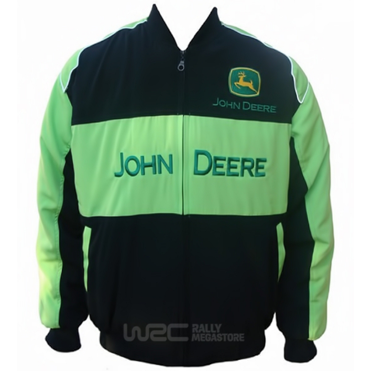 BLOUSON JOHN-DEERE NOIR ET VERT | WRC Rally Mega.Store