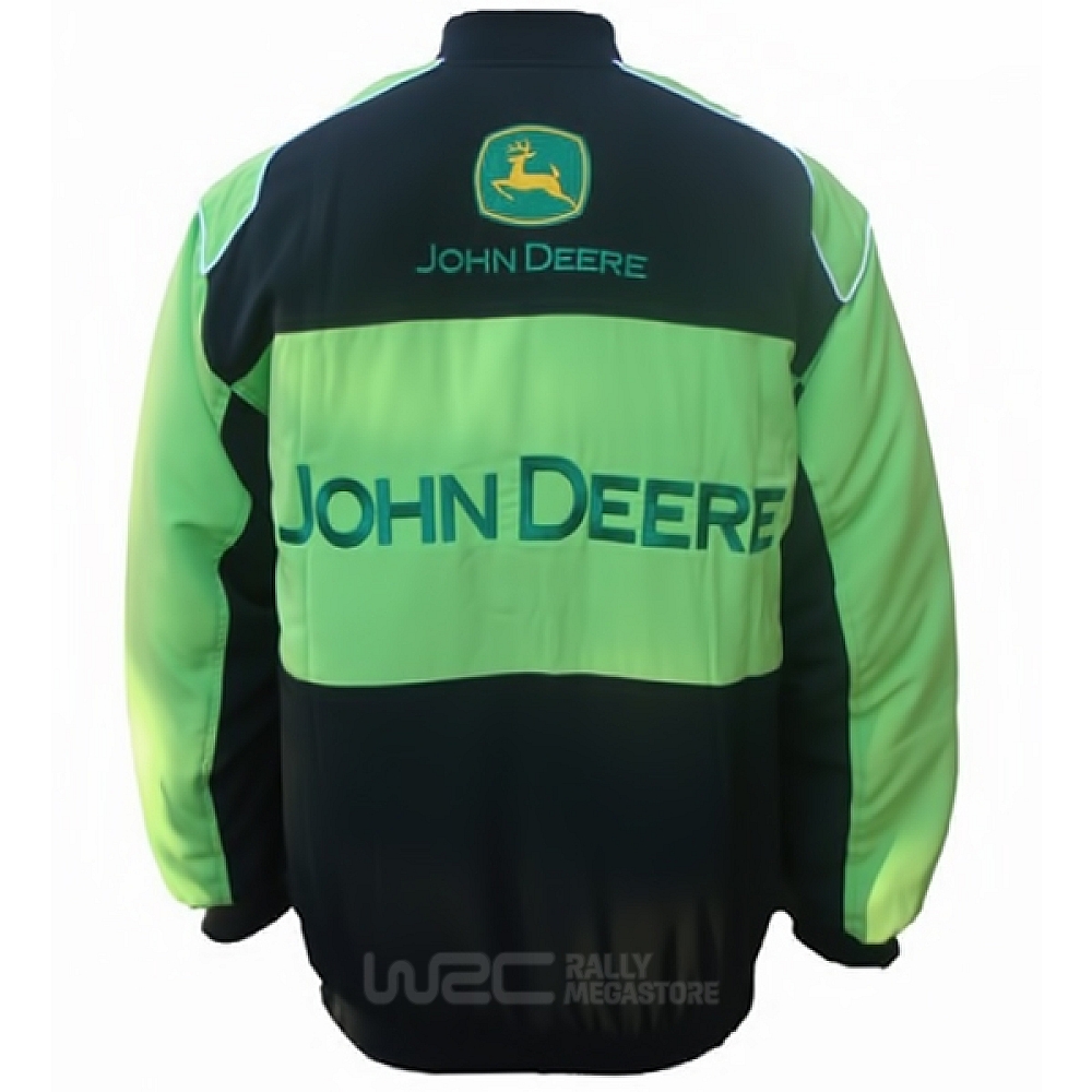 BLOUSON JOHN-DEERE NOIR ET VERT | WRC Rally Mega.Store