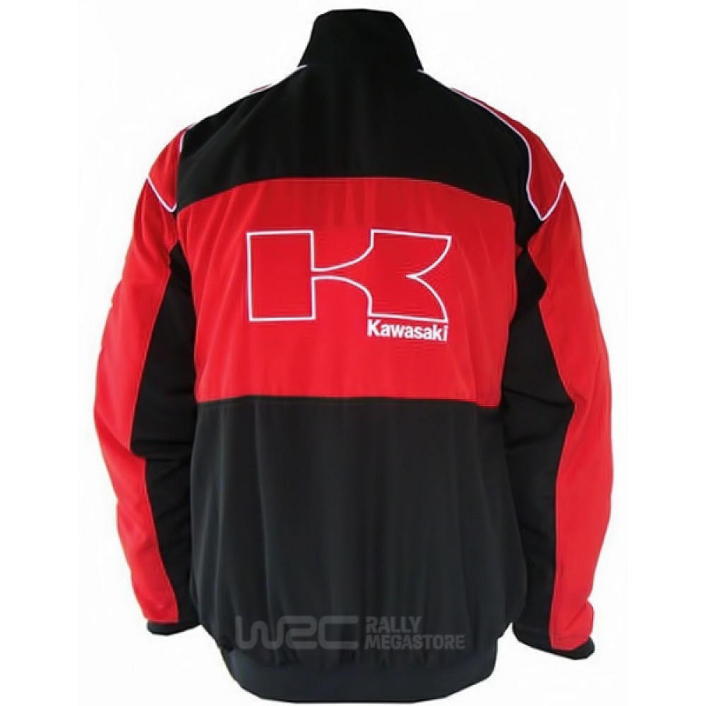 BLOUSON KAWASAKI NOIR ET ROUGE | WRC Rally Mega.Store