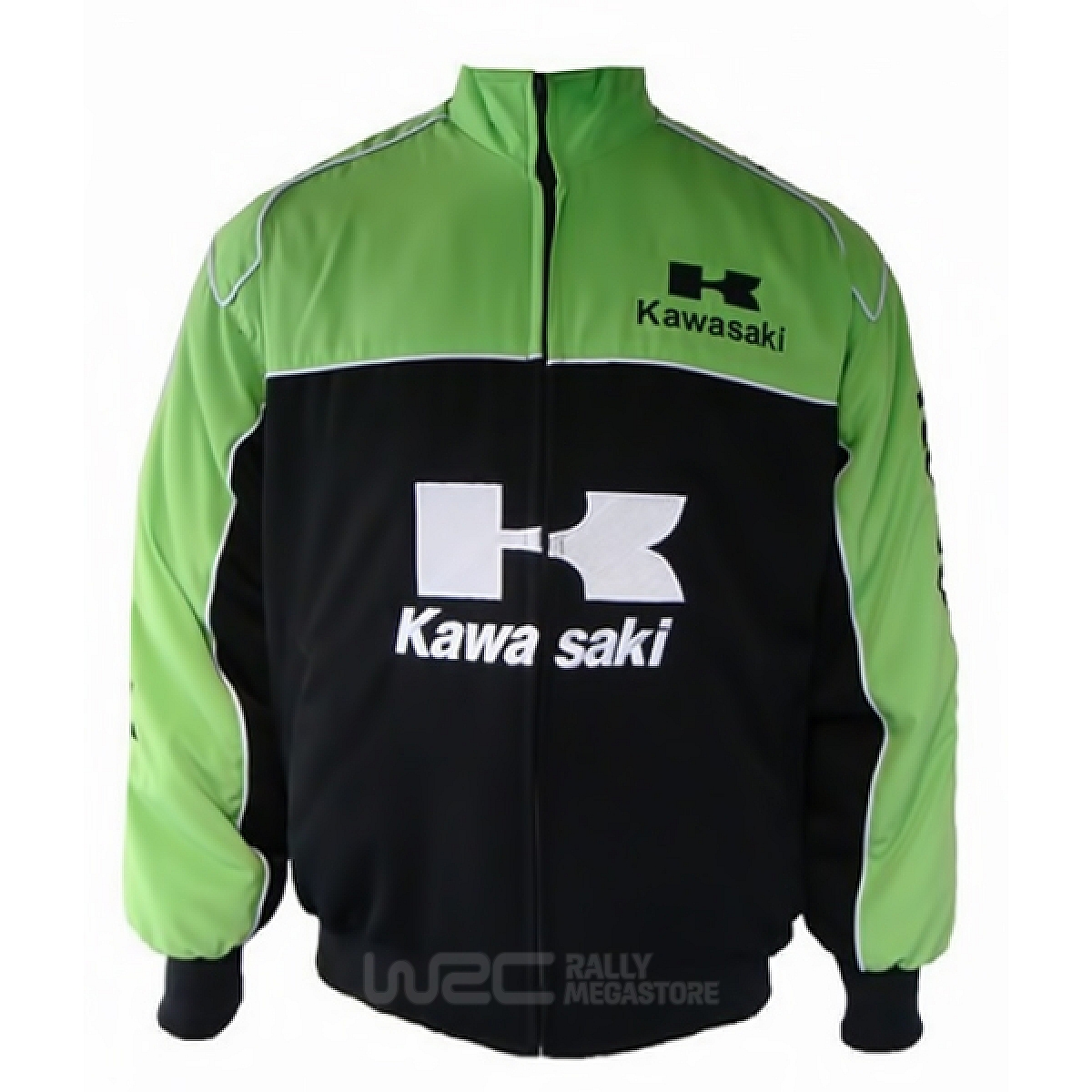 BLOUSON KAWASAKI VERT ET NOIR | WRC Rally Mega.Store