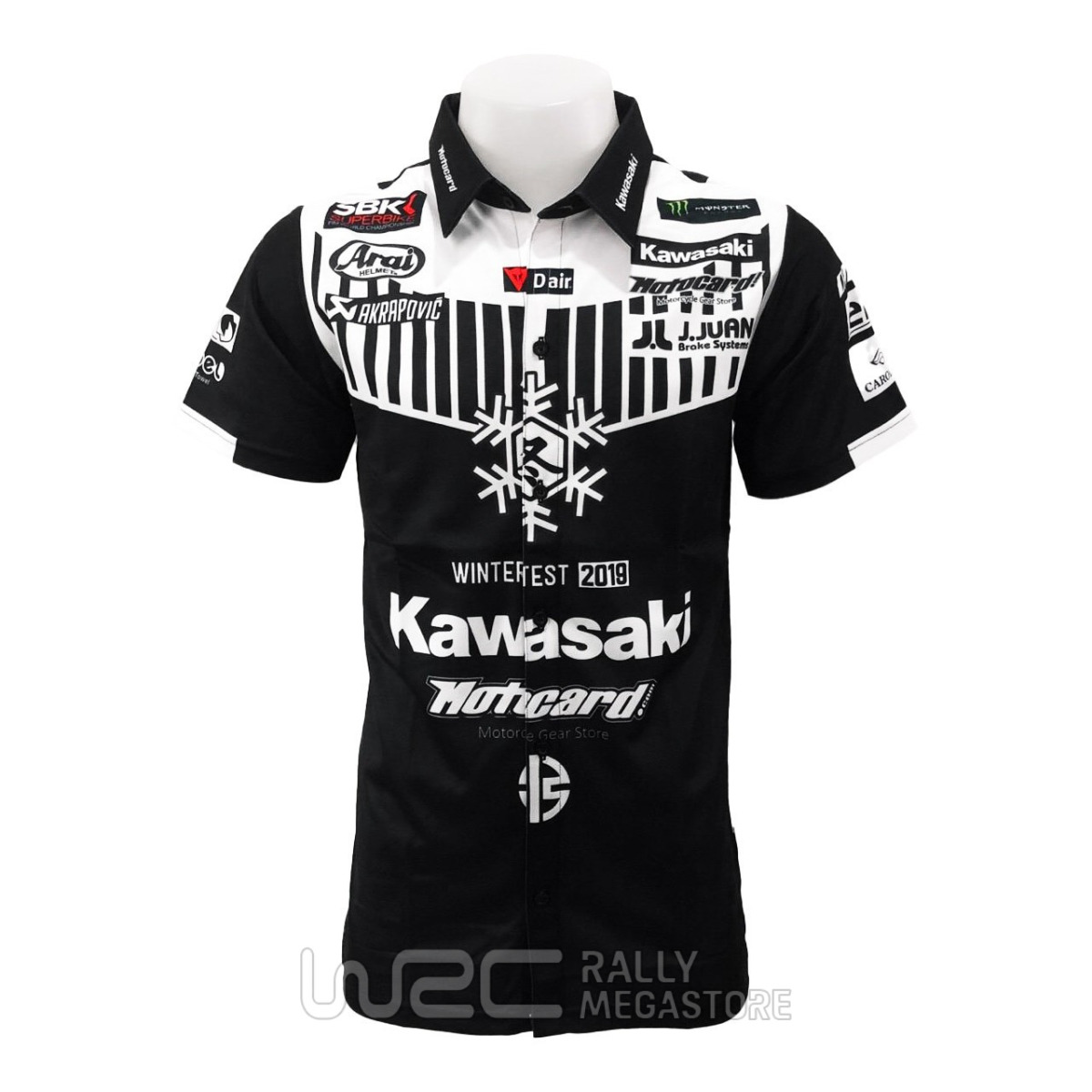 CHEMISE KAWASAKI WINTER TEST WSBK | WRC Rally Mega.Store