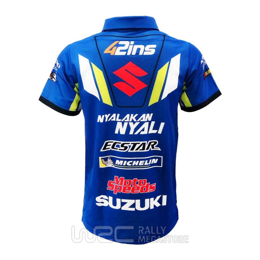 CHEMISE TEAM SUZUKI ECSTAR ALEX RINS 42 MOTO GP | WRC Rally Mega.Store