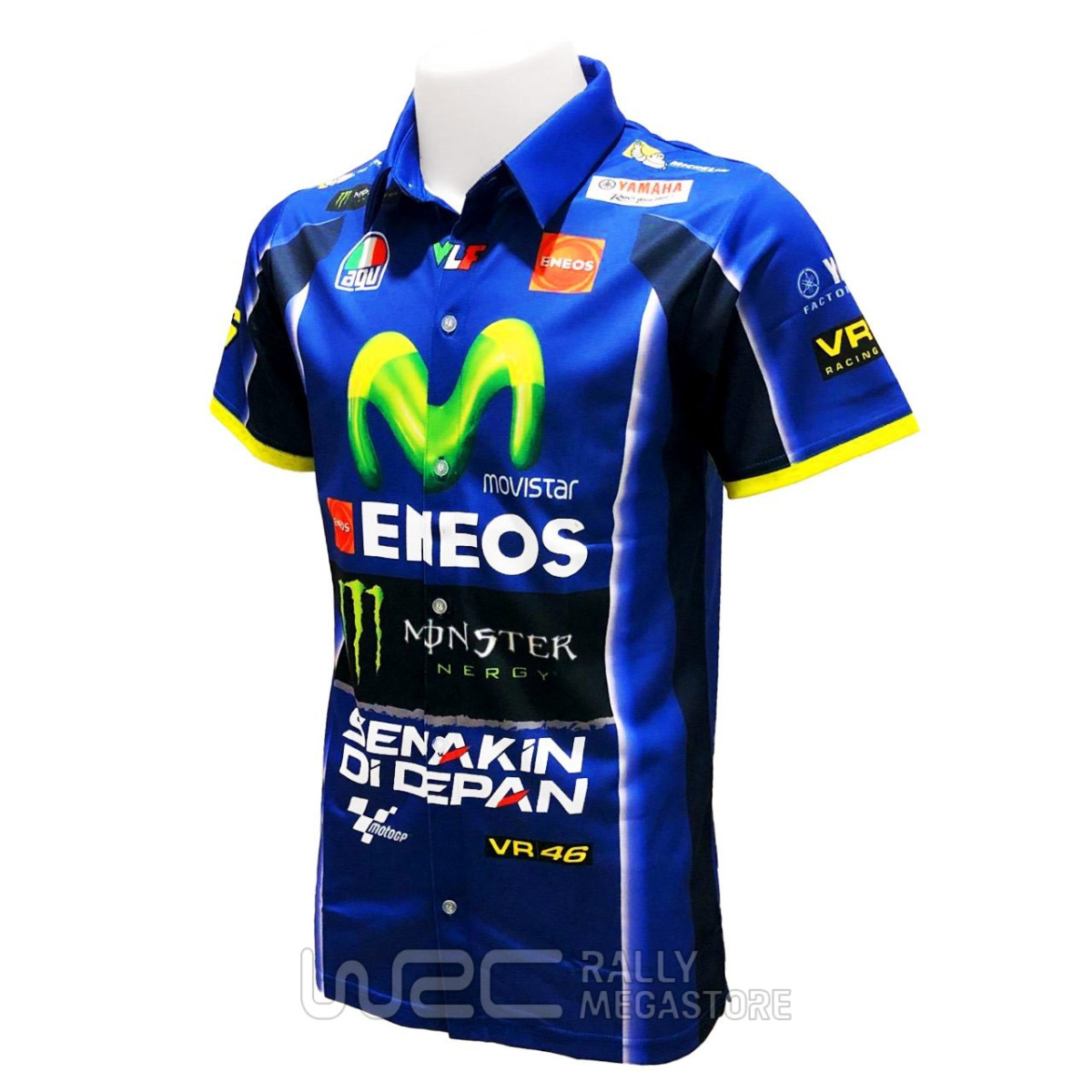 CHEMISE VR46 RACING TEAM MOTO GP | WRC Rally Mega.Store