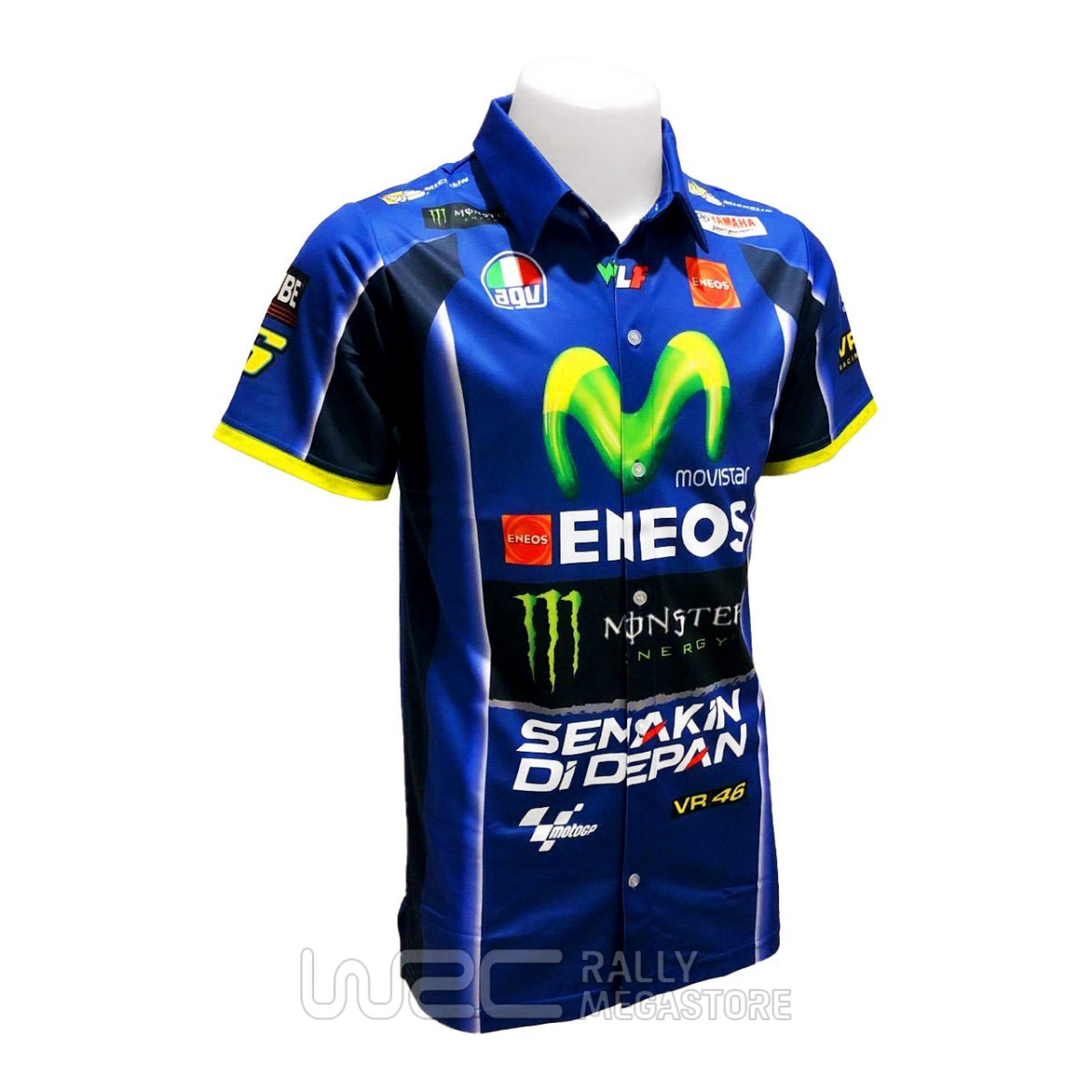 CHEMISE VR46 RACING TEAM MOTO GP | WRC Rally Mega.Store