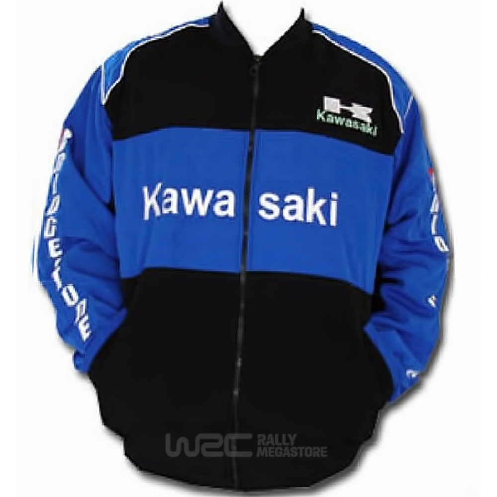 BLOUSON KAWASAKI NOIR ET BLEU | WRC Rally Mega.Store