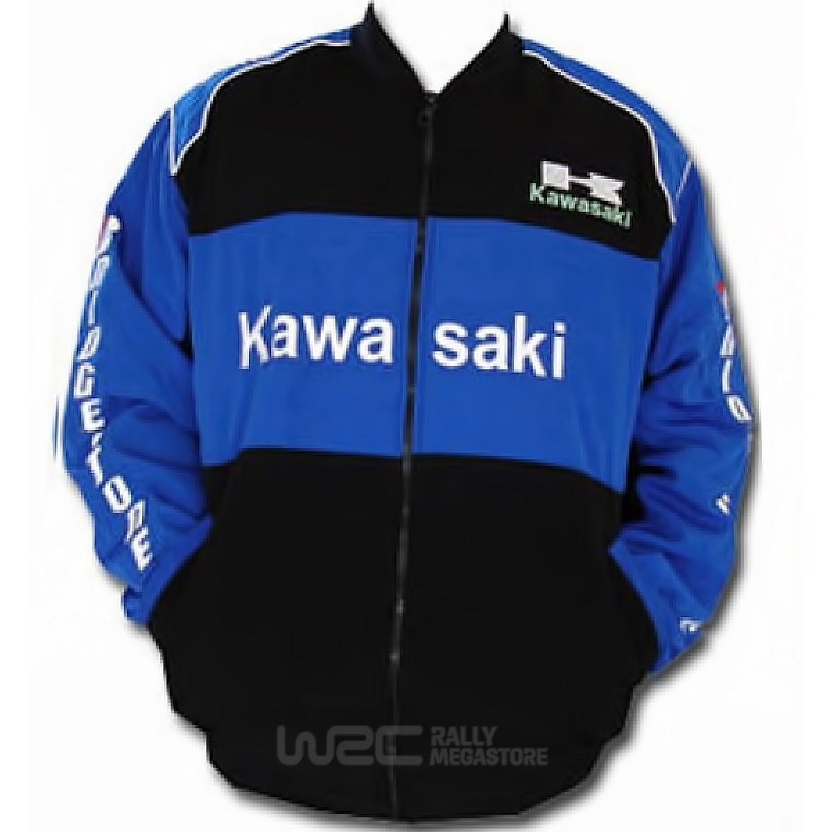BLOUSON KAWASAKI NOIR ET BLEU | WRC Rally Mega.Store