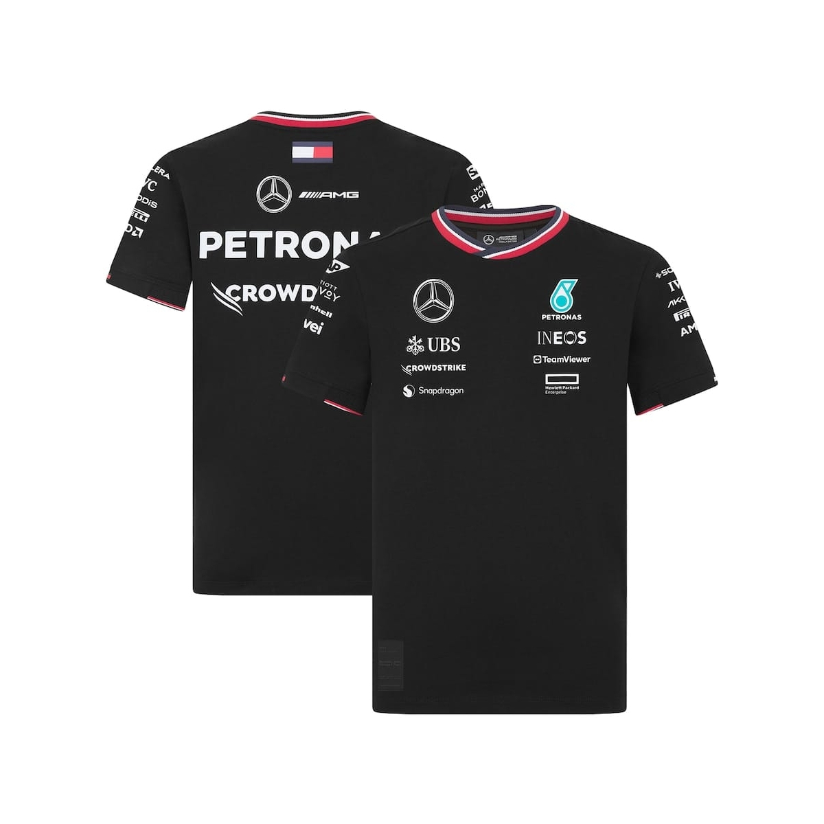 T-SHIRT OFFICIEL MERCEDES AMG PETRONAS TEAM F1 2024 | WRC Rally Mega.Store