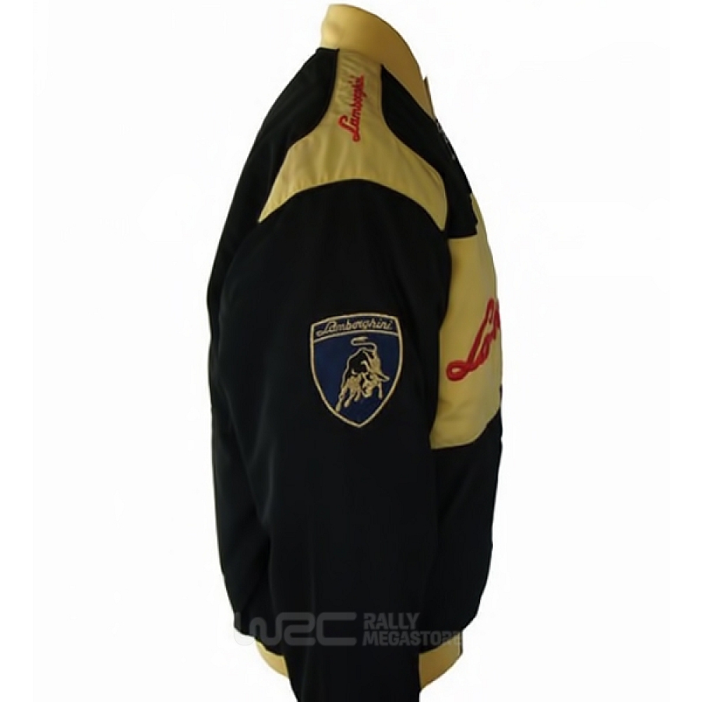BLOUSON LAMBORGHINI NOIR ET JAUNE | WRC Rally Mega.Store