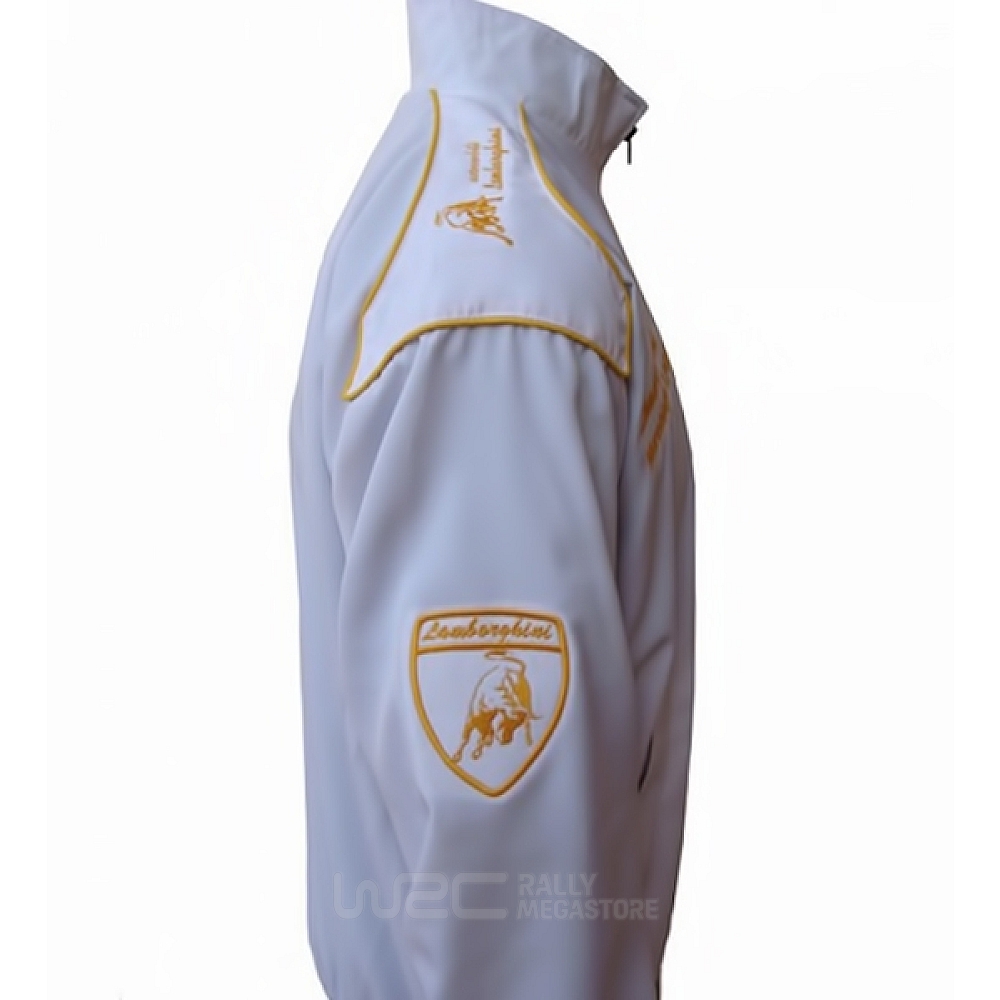BLOUSON LAMBORGHINI BLANC | WRC Rally Mega.Store