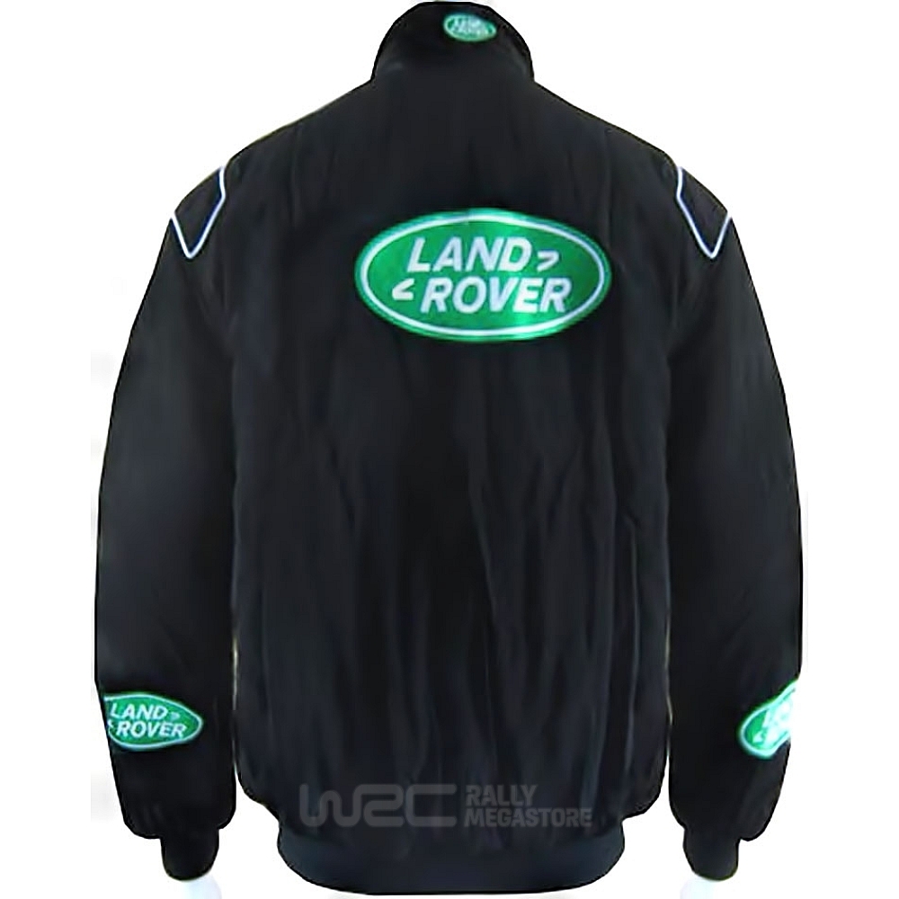BLOUSON LAND-ROVER NOIR ET VERT | WRC Rally Mega.Store