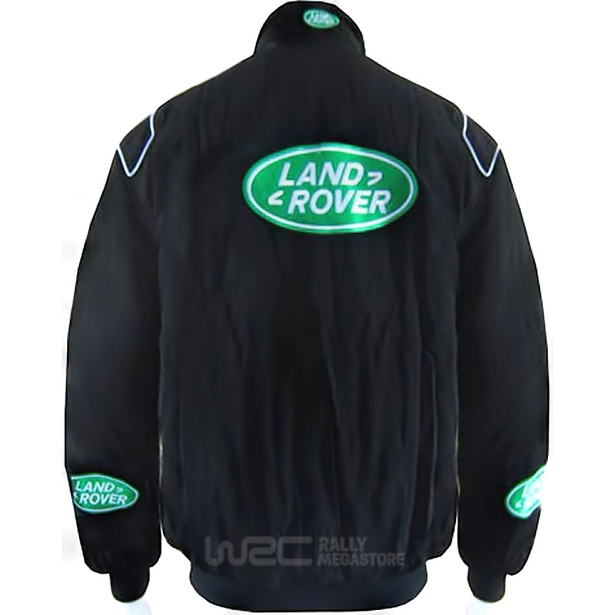 BLOUSON LAND-ROVER NOIR ET VERT | WRC Rally Mega.Store