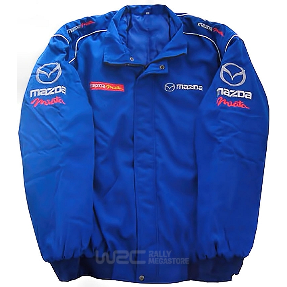 BLOUSON MAZDA MIATA BLEU | WRC Rally Mega.Store