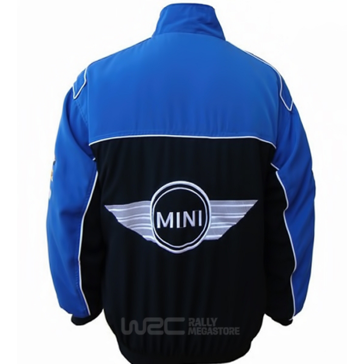 BLOUSON MINI COOPER BLEU ET NOIR | WRC Rally Mega.Store