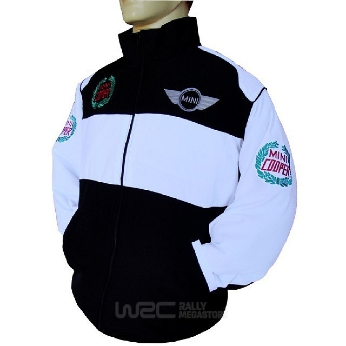 BLOUSON MINI NOIR ET BLANC | WRC Rally Mega.Store