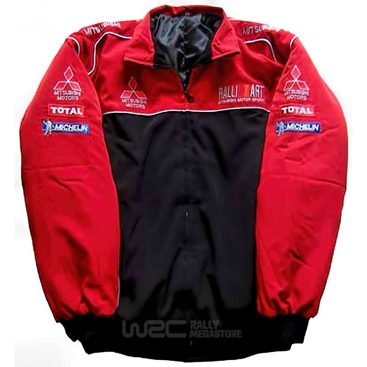 BLOUSON MITSUBISHI RALLIART ROUGE ET NOIR | WRC Rally Mega.Store