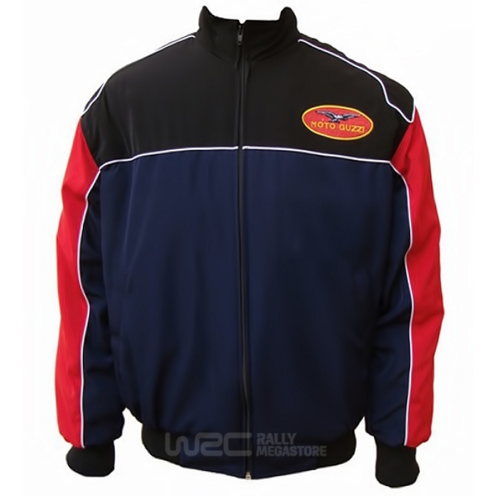 BLOUSON MOTO-GUZZI NOIR ET ROUGE | WRC Rally Mega.Store