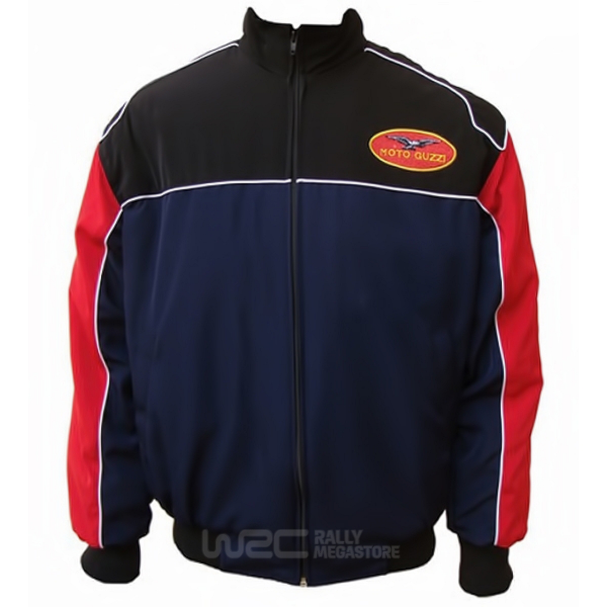 BLOUSON MOTO-GUZZI NOIR ET ROUGE | WRC Rally Mega.Store